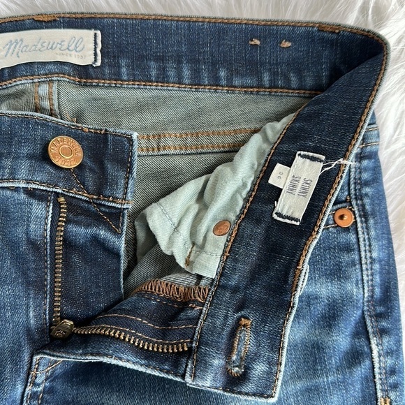 Madewell Jeans Pants Blue Denim Skinny Stretch Preppy Streetwear Casual Size 26 - Picture 3 of 8